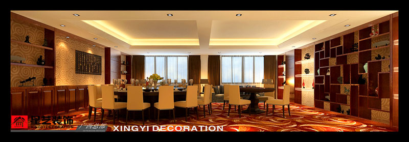 廣西多得樂辦公室裝修之豪華包廂設(shè)計(jì)效果