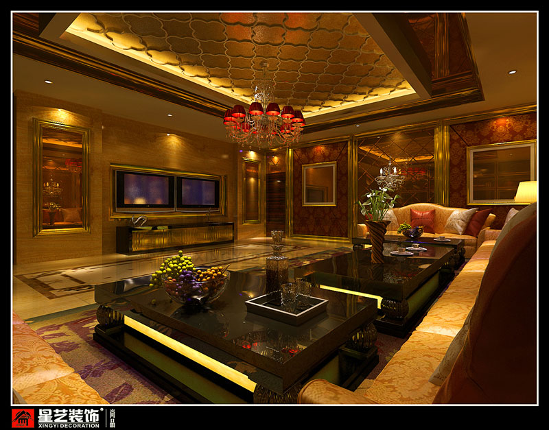 正菱酒店KTV包廂設計效果圖第三張