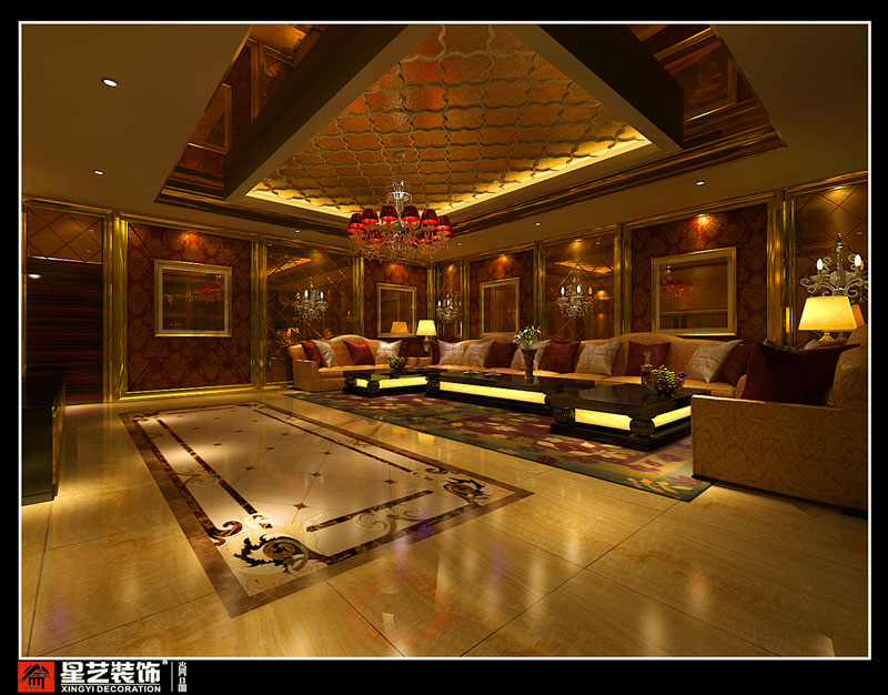 正菱酒店KTV包廂設計效果圖第四張