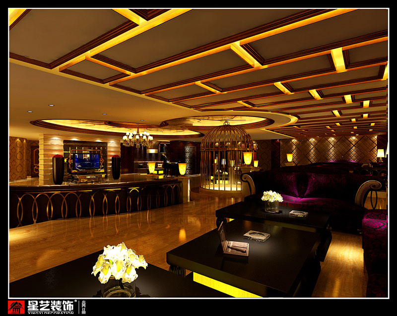 正菱酒店KTV包廂設計效果圖第二張