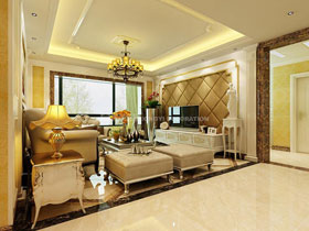 盛天華府120平戶型設(shè)計(jì)效果