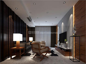 盛天香墅200平裝修設(shè)計(jì)案例