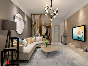 中鐵鳳嶺山語(yǔ)城107平裝修案例