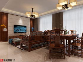 萬達茂125平裝修案例