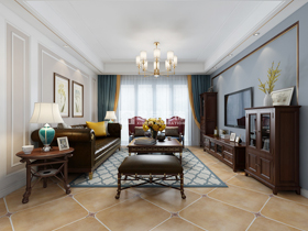 華潤(rùn)二十四城120平裝修案例