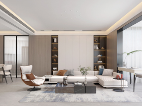 建發央璽140平裝修案例